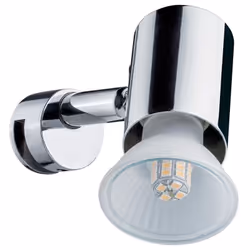 Paulmann 708.80, Surface, 1 ampoule(s), GU10, IP20, Chrome