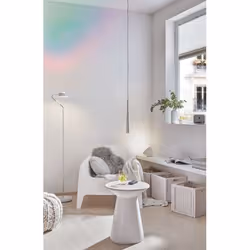 Paulmann 709.20 éclairage au sol 13 W LED Chrome, Blanc