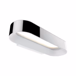 Paulmann 709.48, Surface, Rectangle, 1 ampoule(s), 2700 K, IP44, Chrome, Blanc