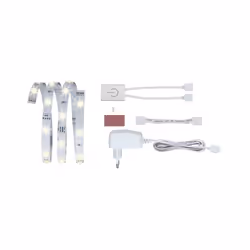 Paulmann 709.54, Ruban lumineux universel, Intérieure, Ruban adhésif, Blanc, Plastique, II