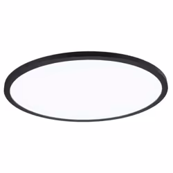 Paulmann Atria Shine, Rond, Plafond, Monté en surface, Noir, Plastique, IP20