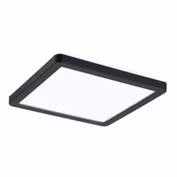 Paulmann 710.14, Carré, Plafond/mur, Noir, Plastique, IP20, II