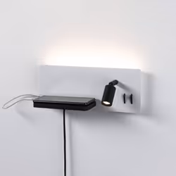 Paulmann Serra, Encastré, 1 ampoule(s), 2700 K, IP20, Noir