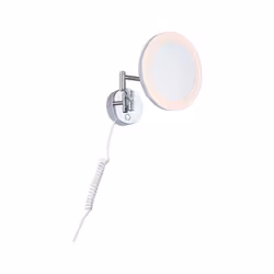 Paulmann Masua miroir de maquillage Vis Rond Chrome