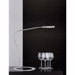 Paulmann 749.95 lampe de table 3 W LED Acier brossé