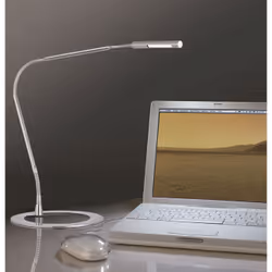Paulmann 749.95 lampe de table 3 W LED Acier brossé