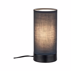 Paulmann Pia, Noir, Tissu, Métal, Chambre à coucher, Salon, II, E14, 1 ampoule(s)