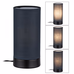 Paulmann Pia lampe de table E14 Noir