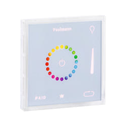 Paulmann Square Touch Modul interrupteur d'éclairage Aluminium, Plastique Blanc