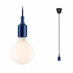 Paulmann Ketil, 1 ampoule(s), E27, IP20, Bleu