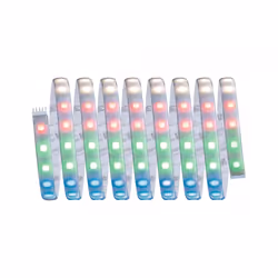 Paulmann RGBW Coated Basic Set, Eclairage intelligent par bande, ZigBee, Argent, LED intégrée, 3000 K, 1200 lm