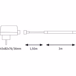 Paulmann SimpLED Ruban lumineux universel Intérieure LED 3000 mm