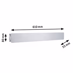 Paulmann Katla Aluminium Adapté à une utilisation à l'intérieur 12 W