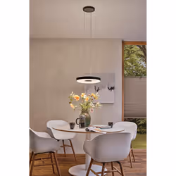 Paulmann Puric Pane éclairage en suspension Support flexible LED Noir - Vue supplémentaire 7