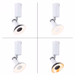 Paulmann Runa éclairage de plafond Gris, Blanc GU10 LED