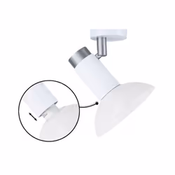 Paulmann Runa éclairage de plafond Gris, Blanc GU10 LED