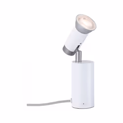 Paulmann Runa lampe de table GU10 20 W Gris, Blanc