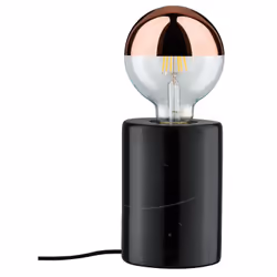 Paulmann 79600 lampe de table E27 Noir