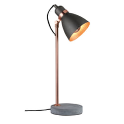 Paulmann 79624 lampe de table E27 Cuivre, Gris