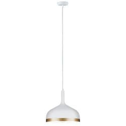 Paulmann 79628 éclairage de plafond Or, Blanc E27