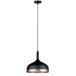 Paulmann 79629 éclairage de plafond Noir, Cuivre E27