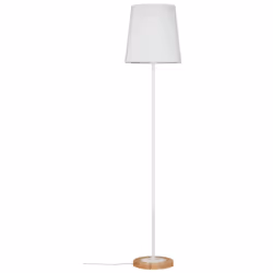 Paulmann 79634, Salon, Blanc, Tissu, Métal, Bois, II, E27, 20 W
