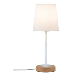 Paulmann 79636 lampe de table E27 Blanc