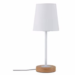 Paulmann 79636 lampe de table E27 Blanc