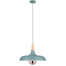 Paulmann 79655 éclairage de plafond Cuivre, Vert E27