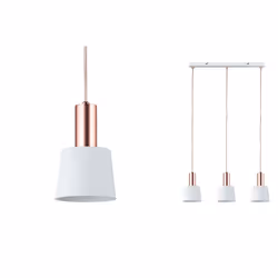 Paulmann 796.57, Support flexible, Cuivre, Blanc, Blanc, Métal, Rond, Intérieure
