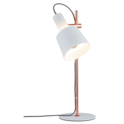 Paulmann 796.58 lampe de table E14 Cuivre, Blanc