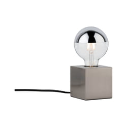 Paulmann 797.30 lampe de table E27 20 W Acier inoxydable