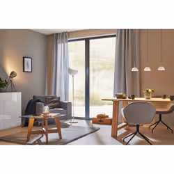 Paulmann 797.30 lampe de table E27 20 W Acier inoxydable