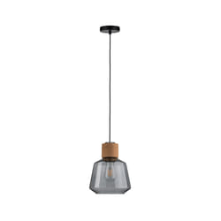 Paulmann 797.39 éclairage de plafond Noir, Marron E27