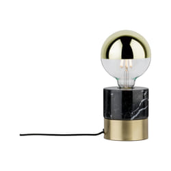 Paulmann 797.42 Spot d'éclairage de surface Acier brossé, Couleur marbre E27 Fluorescent 20 W