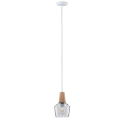 Paulmann 797.45 éclairage de plafond Transparent, Bois E27