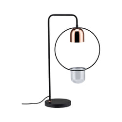 Paulmann 797.46 lampe de table E27 Noir, Cuivre
