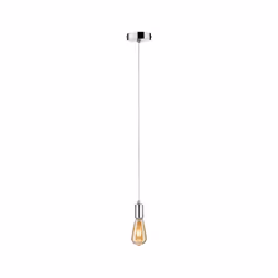Paulmann Pendant éclairage en suspension Support flexible E27 Chrome - Vue supplémentaire 5