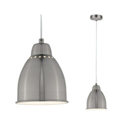 Paulmann Hilla éclairage en suspension Support flexible E27 LED Argent