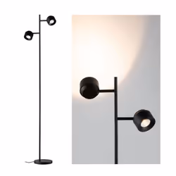 Paulmann Puric Pane éclairage au sol 3 W LED Noir