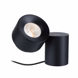 Paulmann Puric Pane, Noir, Métal, Plastique, Home office, Noir, II, 1 ampoule(s)