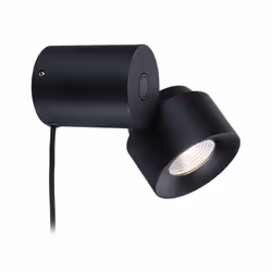 Paulmann Puric Pane lampe de table 3 W LED Noir