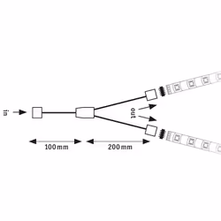 Paulmann MaxLED Câble de connexion d’éclairage