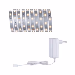Paulmann MaxLED 250, Ruban lumineux universel, Intérieure, Ambiance, Argent, Plastique, IP20