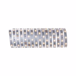 Paulmann MaxLED, Rampe d'éclairage de plafond, Intérieure, Ambiance, Argent, Plastique, IP20