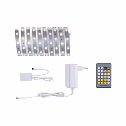 Paulmann MaxLED, Rampe d'éclairage de plafond, Intérieure, Ambiance, Argent, Plastique, IP20