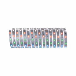 Paulmann MaxLED 250, Ruban lumineux universel, Intérieure, Ambiance, Argent, Plastique, IP20