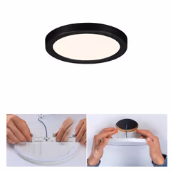 Paulmann Areo Spot lumineux encastrable Noir LED