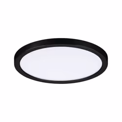 Paulmann 79964, Rond, Plafond, Monté en surface, Noir, Plastique, IP44