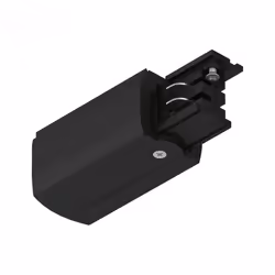 Paulmann 91362, Alimentation électrique d'éclairage en ligne, Plafond, Noir, Métal, Plastique, 3680 W, 230 V